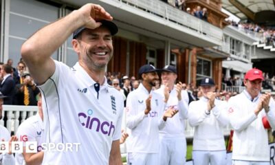 James Anderson on his legacy after England beat West Indies