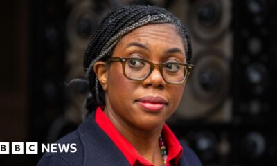 Kemi Badenoch pledges Tory renewal as she enters leadership race