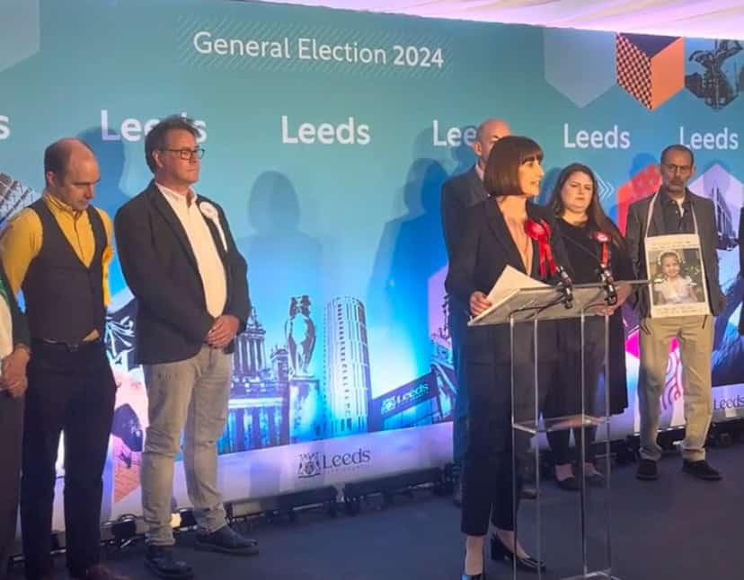 Leeds West & Pudsey: General Election 2024 result - Rachel Reeves wins for Labour