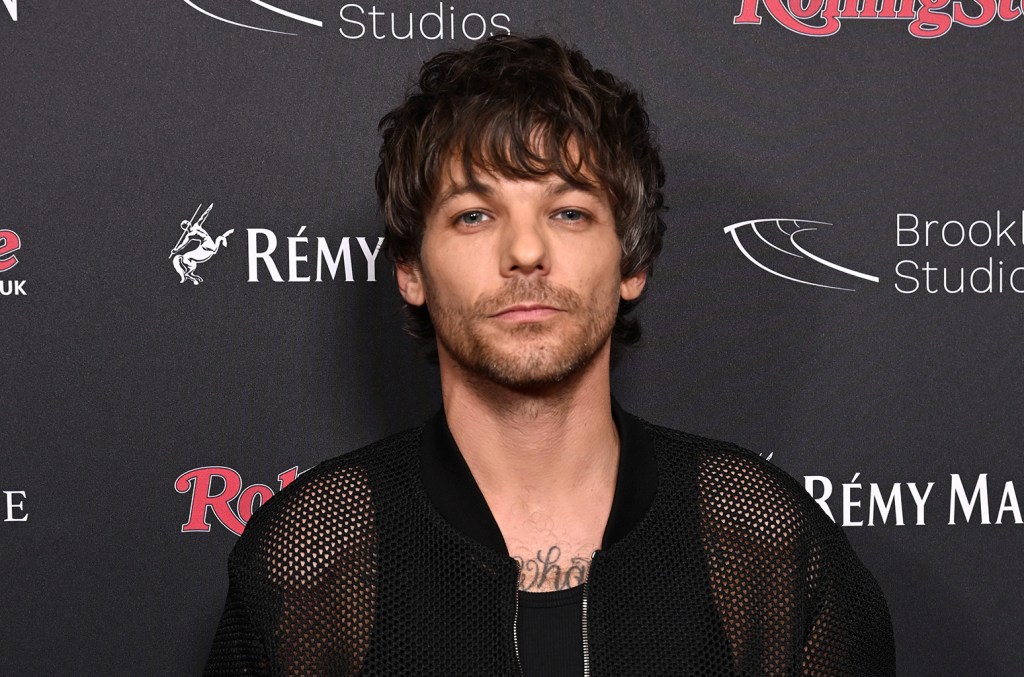 Louis Tomlinson Set Up TV at Glastonbury to Watch England Euro Cup Game