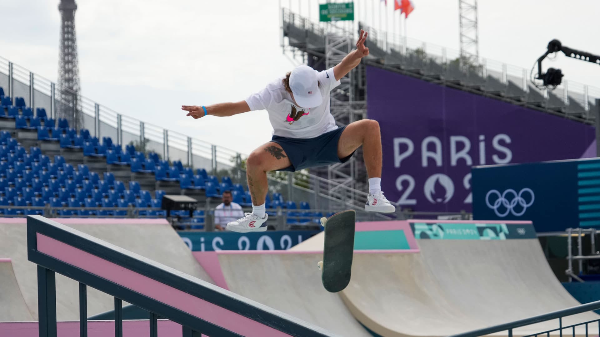 Men's street skateboarding competition at Paris Olympics postponed to Monday