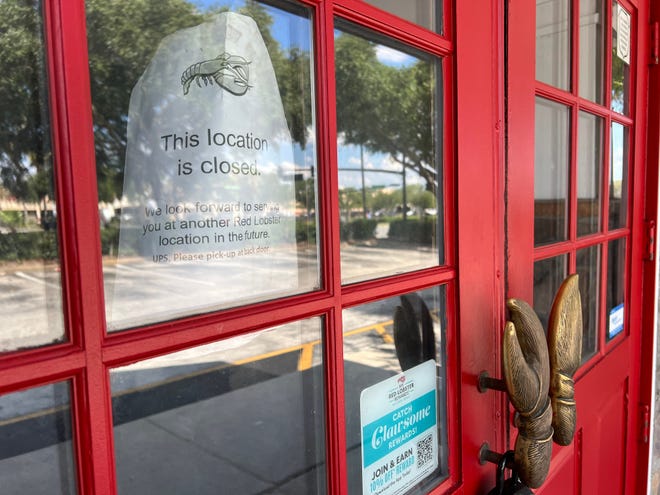 The Red Lobster location in Sanford, Florida, abruptly closed in May as the company filed for Chapter 11 bankruptcy.