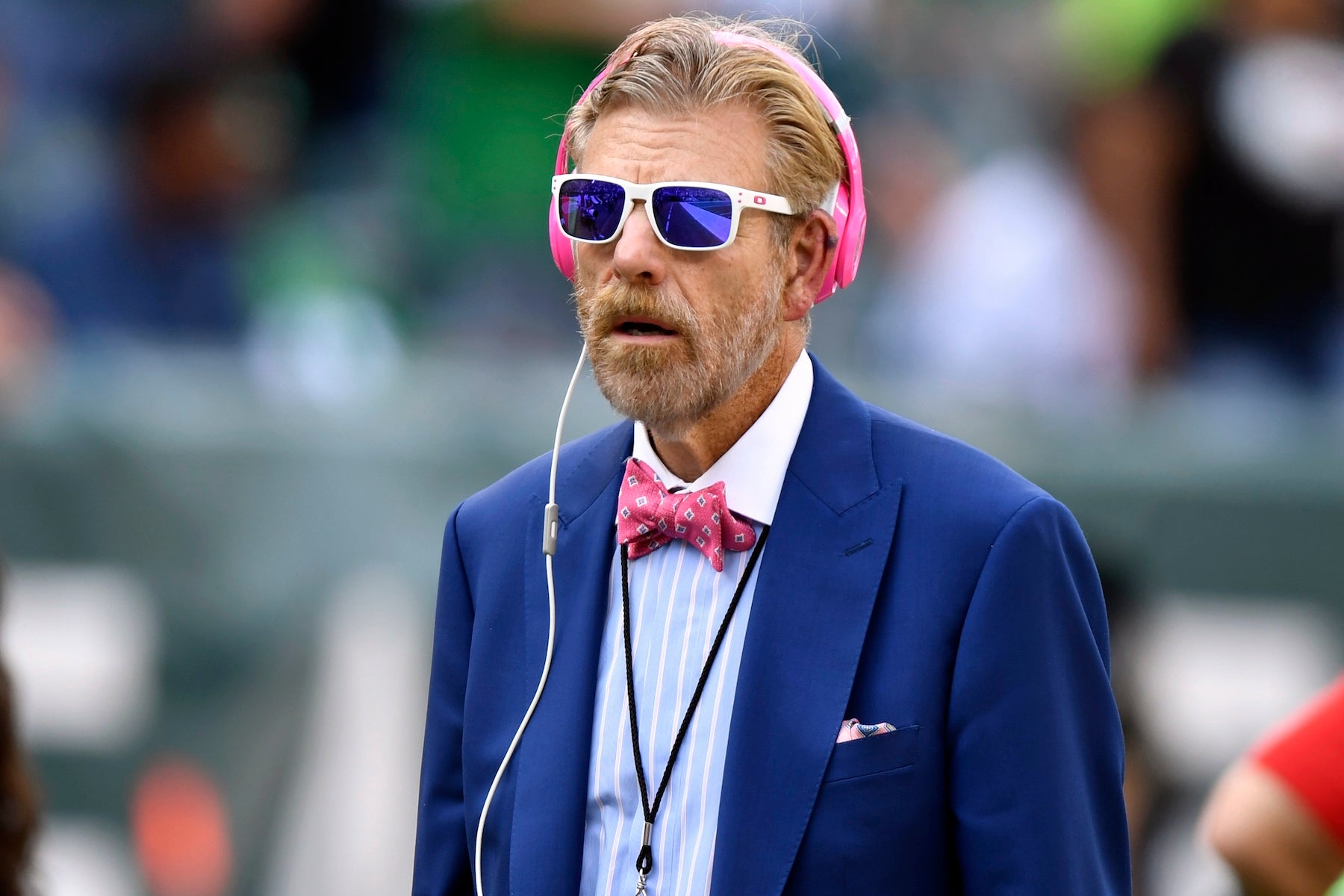 Philadelphia radio host Howard Eskin suspended from Phillies home games over 'unwelcome kiss'