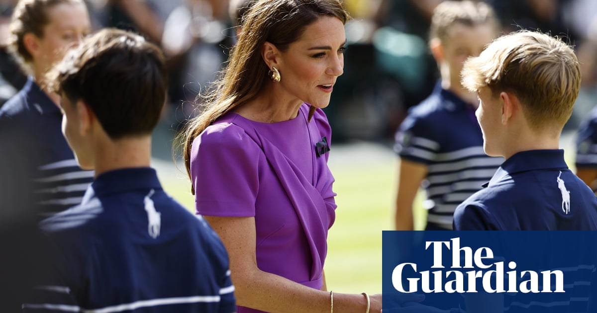 Princess of Wales given standing ovation at Wimbledon’s Centre Court | Catherine, Princess of Wales