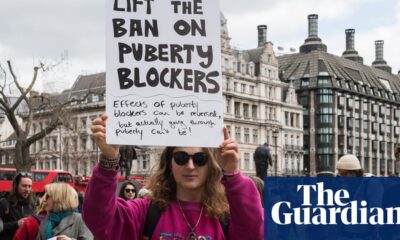 Puberty blockers ban motivated by ex-minister’s personal view, UK court told | Transgender