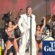 Robbie Williams review – slick and saucy end-of-the-pier pop | Robbie Williams