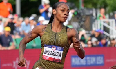 Sha’Carri Richardson makes statement with blistering 200m at US Olympic trials