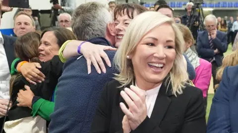 PA Media Michelle O'Neill