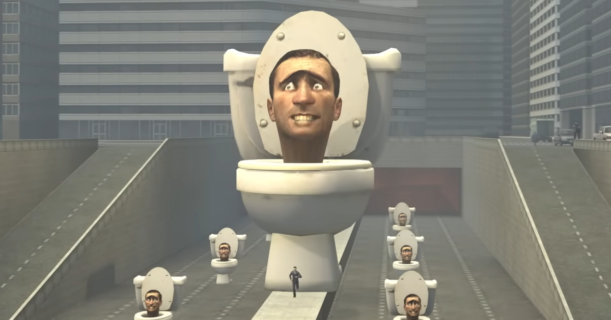 Skibidi Toilet, made using Half-Life 2 assets, reportedly in talks for Michael Bay movie