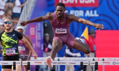 Sydney McLaughlin-Levrone sets world record at Olympic track trials