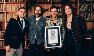 The Killers awarded two Guinness World Record titles for Mr Brightside