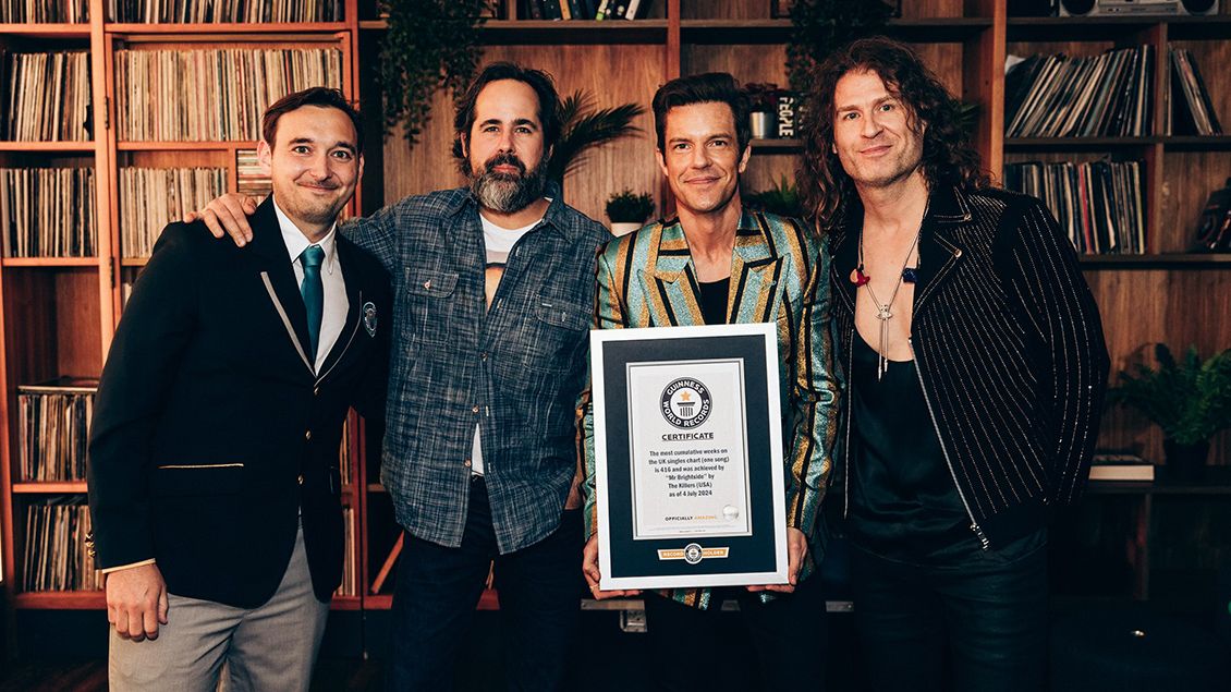 The Killers awarded two Guinness World Record titles for Mr Brightside