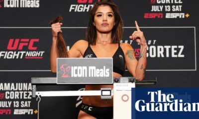 UFC flyweight Tracy Cortez chops off hair to make weight for fight | UFC