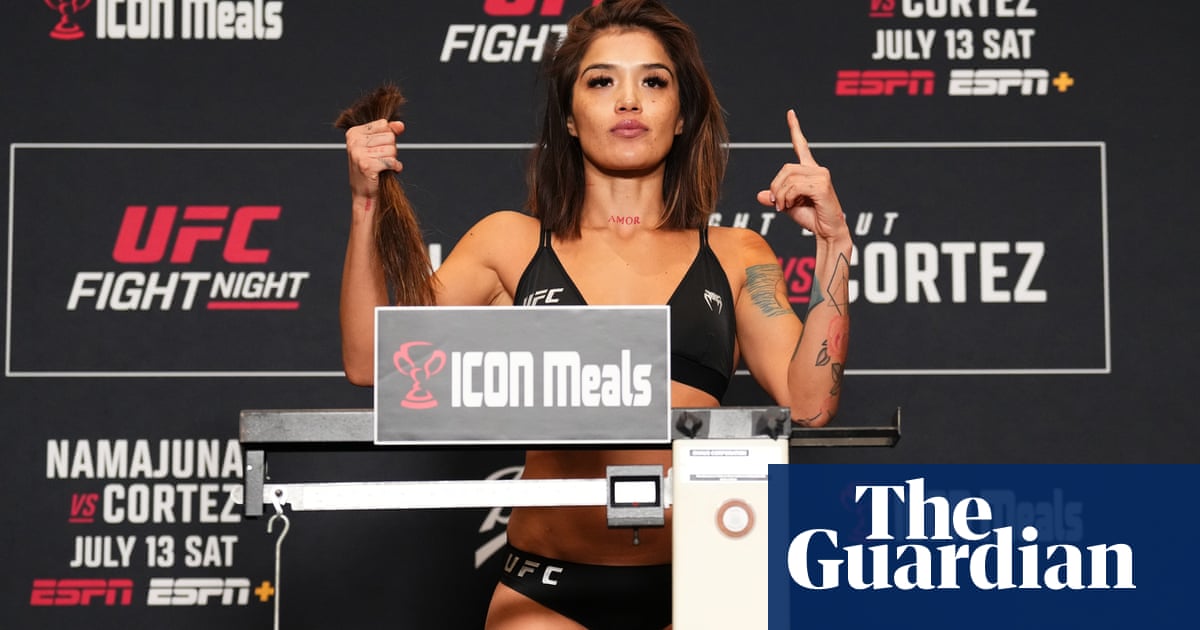 UFC flyweight Tracy Cortez chops off hair to make weight for fight | UFC