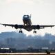 A United Airlines plane takes off from Ronald Reagan Washington National Airport in Arlington, Virginia in this file photo from Nov. 23, 2021.