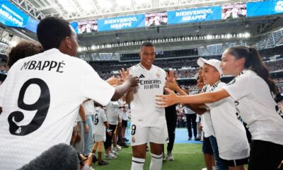 Welcome, Mbappé: Madrid fans finally get to greet club's new star