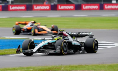 What Lewis Hamilton said to Lando Norris in Silverstone cooldown room