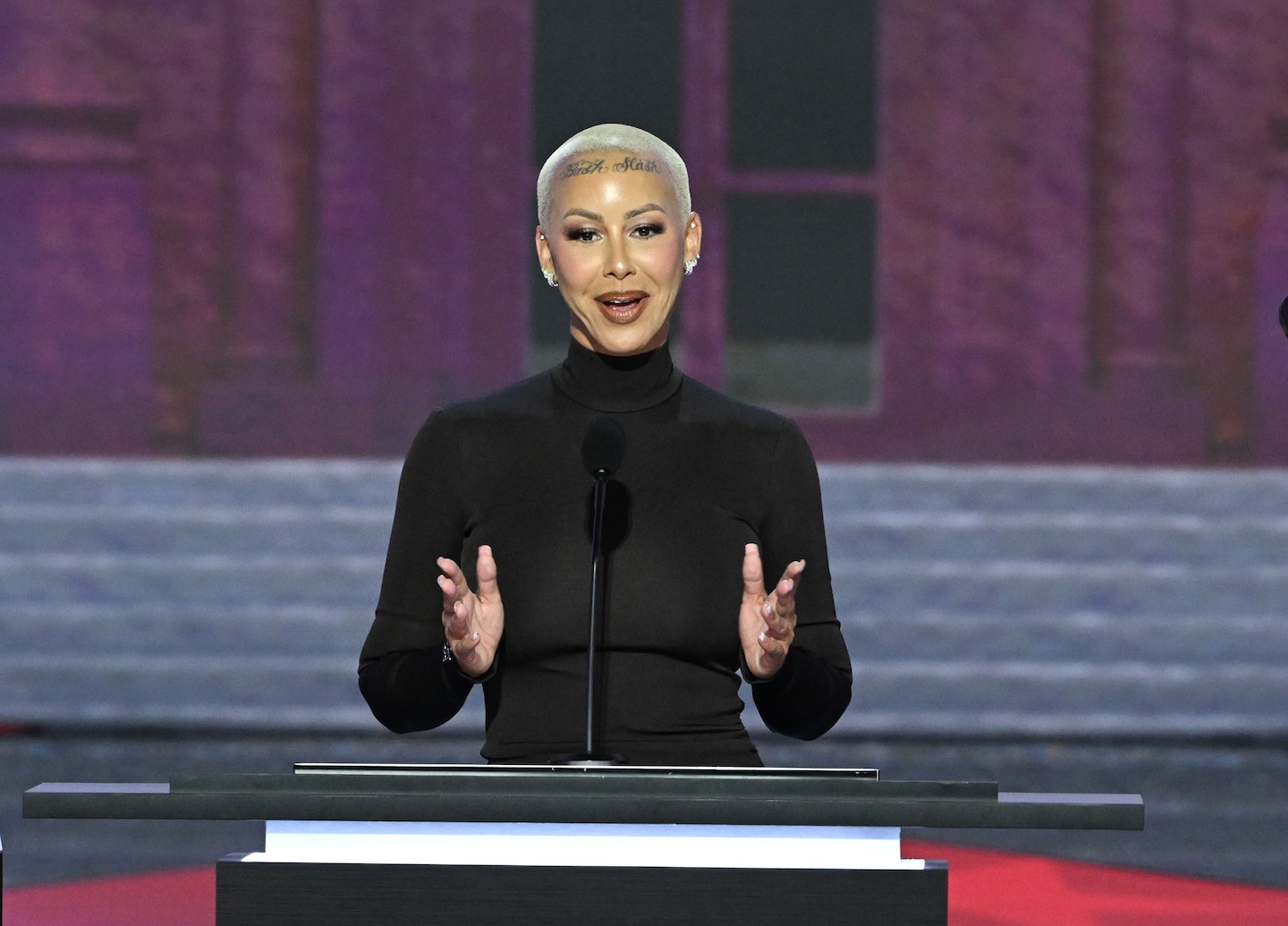 Who is Amber Rose, the model and OnlyFans star who spoke at the RNC?