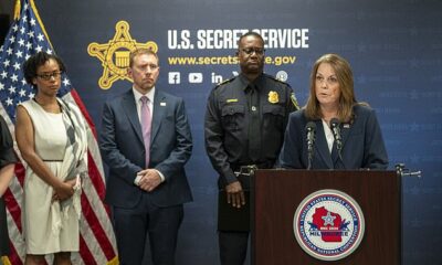 The director of the 159-year-old agency, Kimberly Cheatle, (pictured, right) has already been called to appear before the House Oversight Committee to be grilled