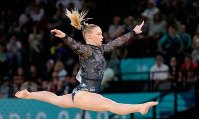 Illness ended Oregonian Jade Carey’s hopes for another floor exercise medal. She could still win the team gold