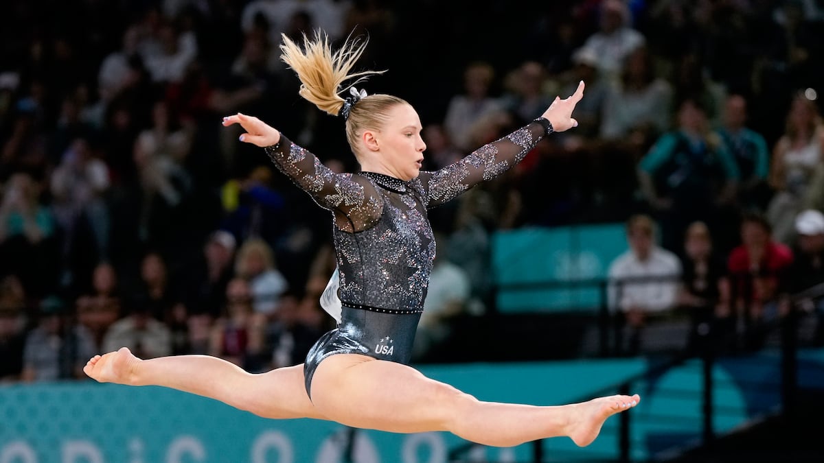 Illness ended Oregonian Jade Carey’s hopes for another floor exercise medal. She could still win the team gold