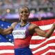 Sha’Carri Richardson takes silver in women’s 100m final at her first Olympics