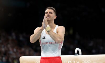 Max Whitlock knocked off final Olympic podium by Ireland’s Rhys McClenaghan and ‘Pommel Horse Guy’