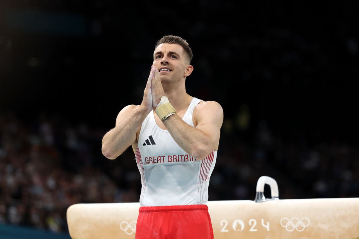 Max Whitlock knocked off final Olympic podium by Ireland’s Rhys McClenaghan and ‘Pommel Horse Guy’