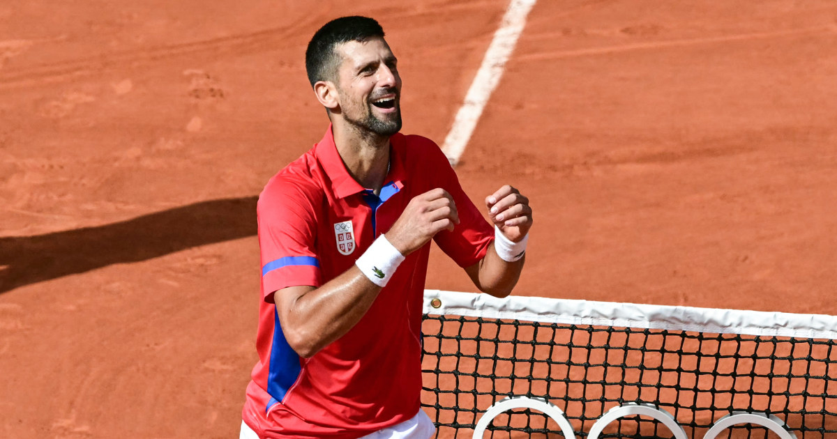 Novak Djokovic defeats Carlos Alcaraz for first Olympic gold medal