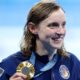 Katie Ledecky makes Olympics history with ninth gold medal in swimming