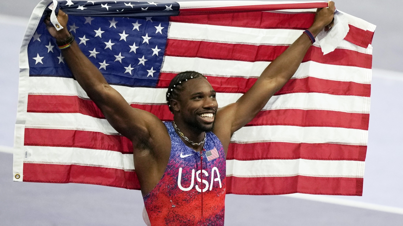 Noah Lyles wins 1st Olympic gold in 100m for Team USA : NPR