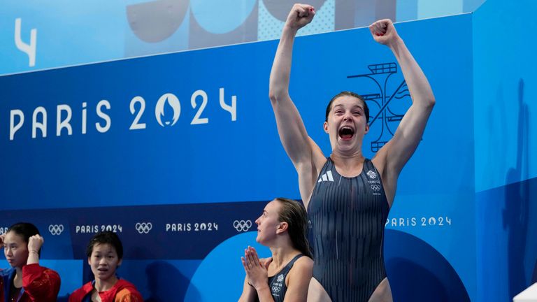 The British divers have already bagged one medal this games. Pic: AP