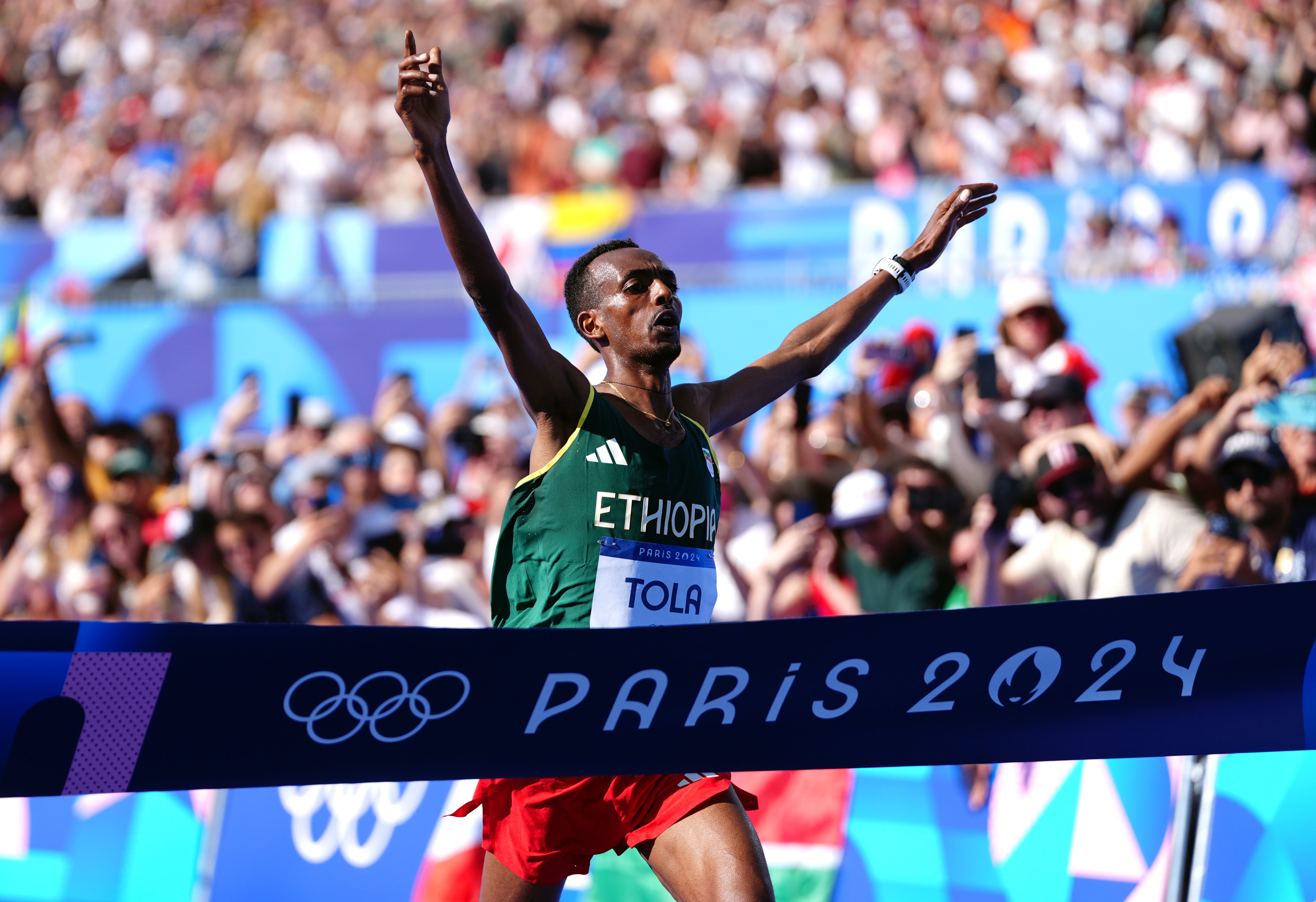 Tamirat Tola was not originally in the Ethiopia Olympic squad