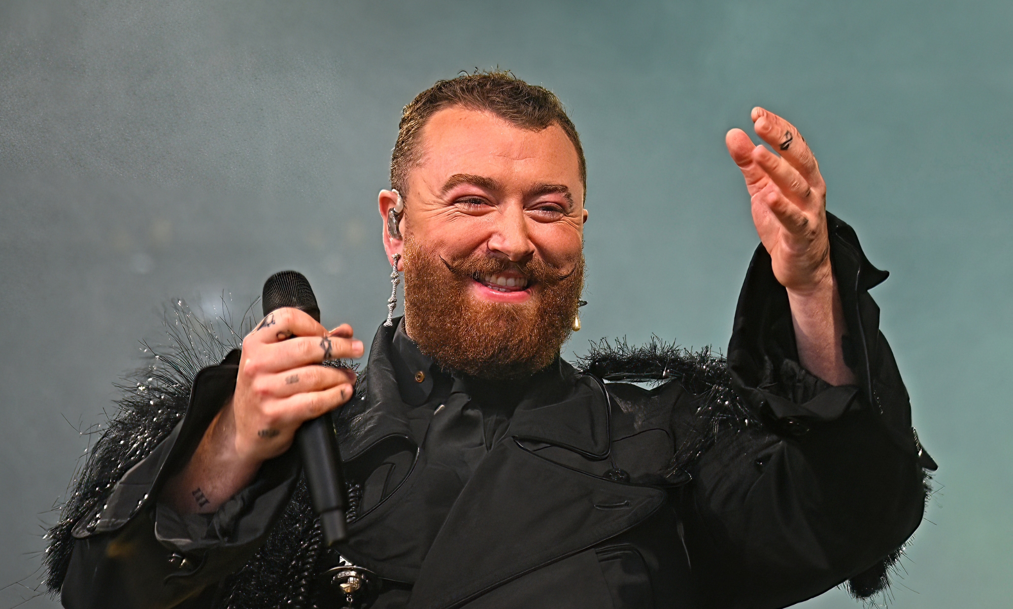 Sam Smith performs during the Pinkpop Festival