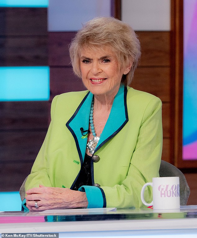 Gloria Hunniford appears on ITV's Loose Women in the London studio on August 5, 2024