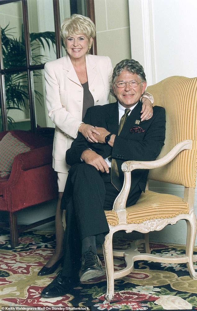 Gloria Hunniford and Stephen Way, pictured for the Mail On Sunday on September 9, 1999