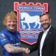 Ed Sheeran and Ipswich Town CEO and chairman Mark Ashton. Pic: Ipswich Town FC