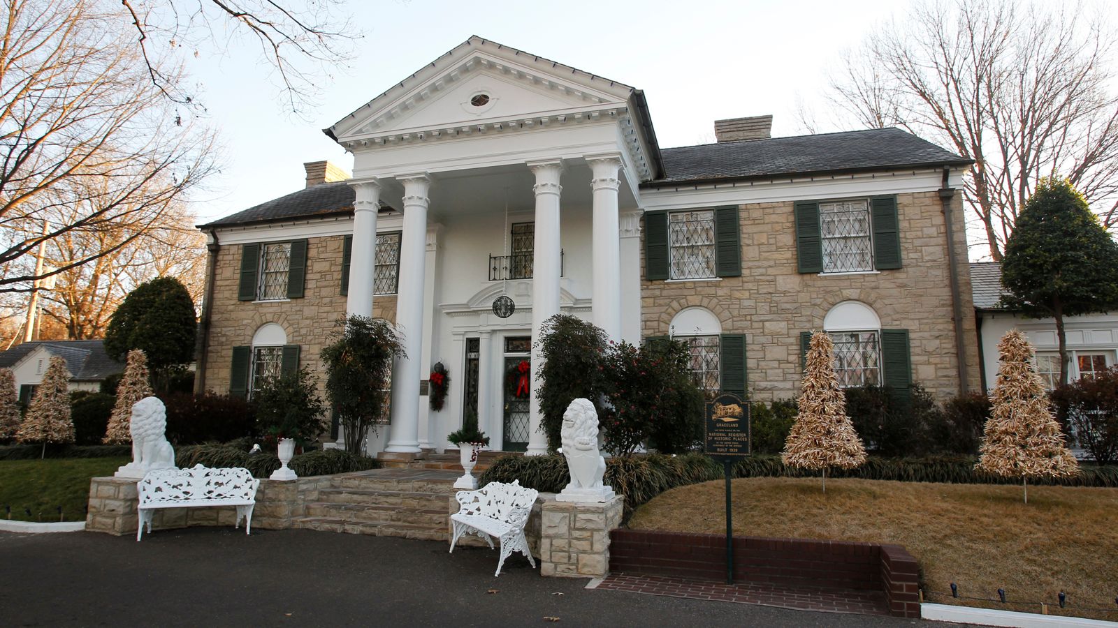 Graceland, Elvis Presley's former home. File pic: AP