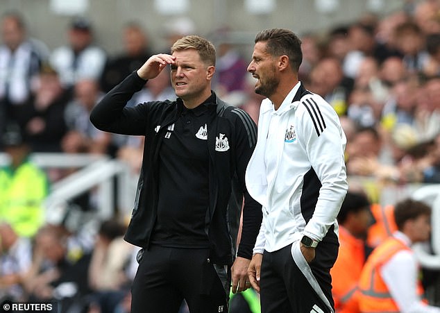 The centre-back now faces a three-match ban after the straight red card, leaving manager Eddie Howe scratching around for reinforcements at the back