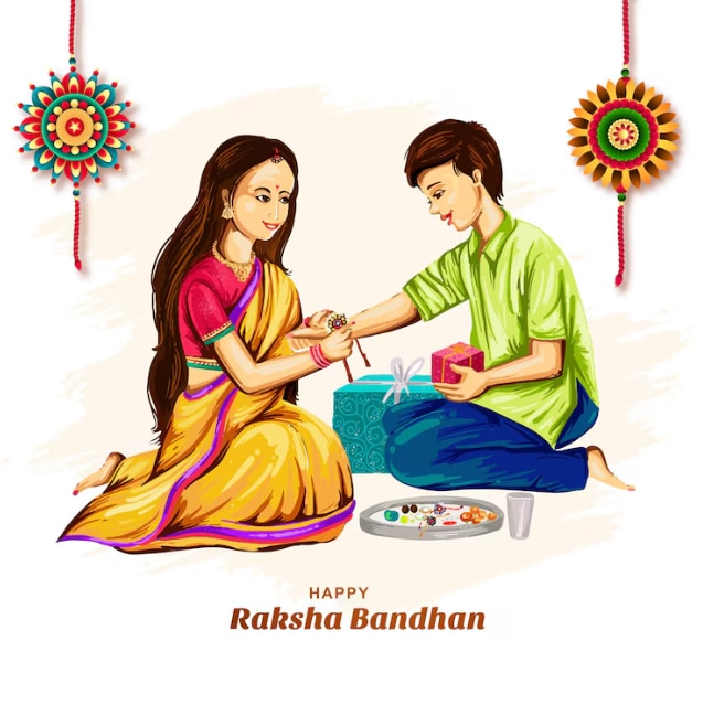 Happy Raksha Bandhan 2024: Happy Rakhi to all! (Freepik)