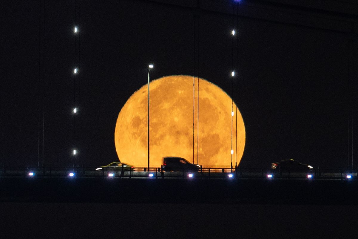 Rare Super Blue Moon visible tonight