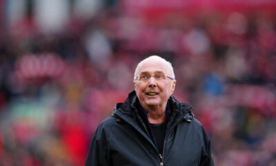 Sven-Goran Eriksson gives goodbye message in poignant documentary