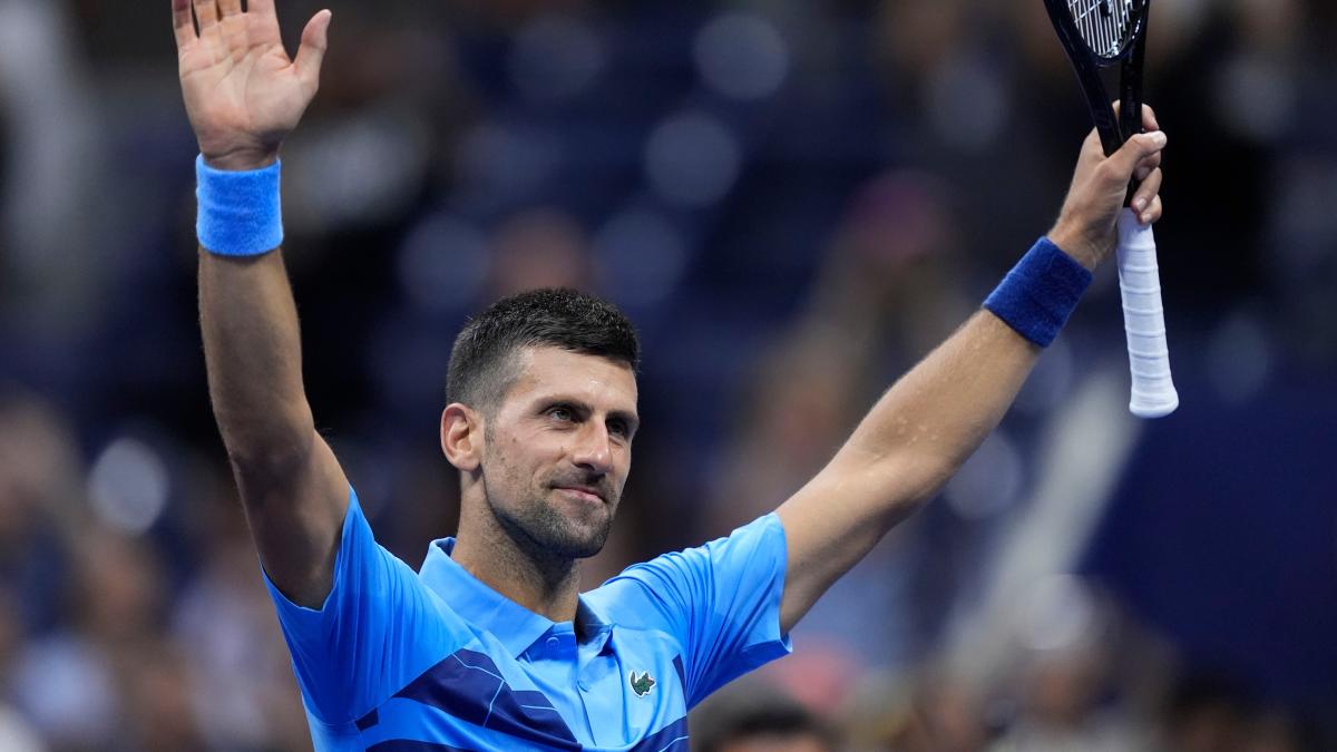 Novak Djokovic claims record-breaking win on Arther Ashe Court