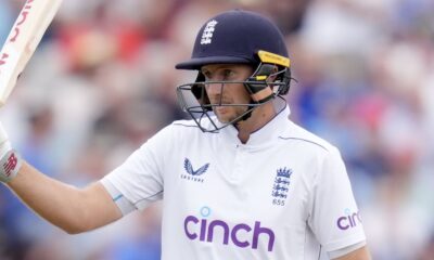 Joe Root hits fifty on day two of the third Test between England and West Indies at Edgbaston