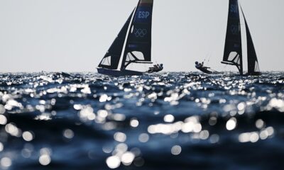 All results, as Diego Botin and Florian Trittel from Spain win men's Olympic skiff gold