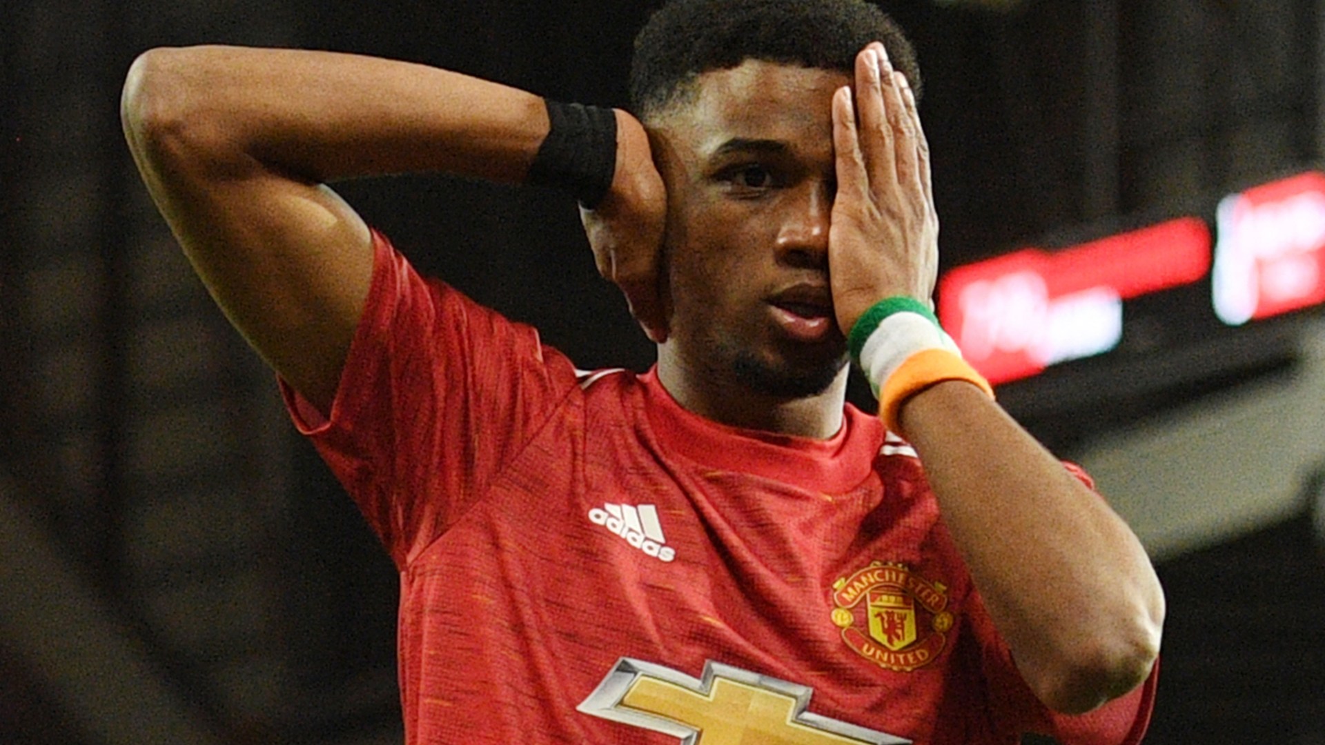 Amad Diallo goal celebration: Why does the Man Utd winger cover his eye when he scores?