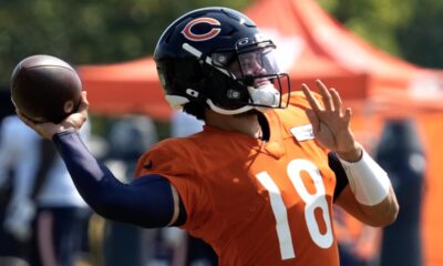 Bears HC Matt Eberflus sees Caleb Williams rising 'to the occasion' in camp