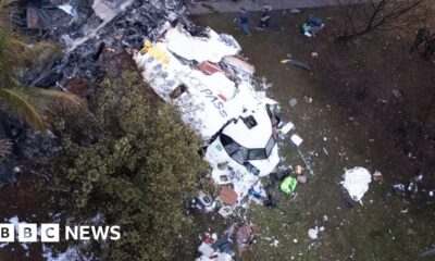 Brazil plane crash: No survivors after São Paulo state crash kills 62