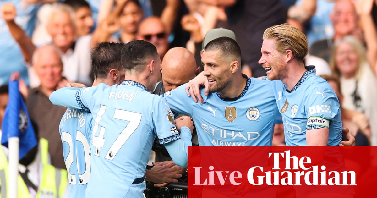 Chelsea 0-2 Manchester City: Premier League – as it happened | Premier League