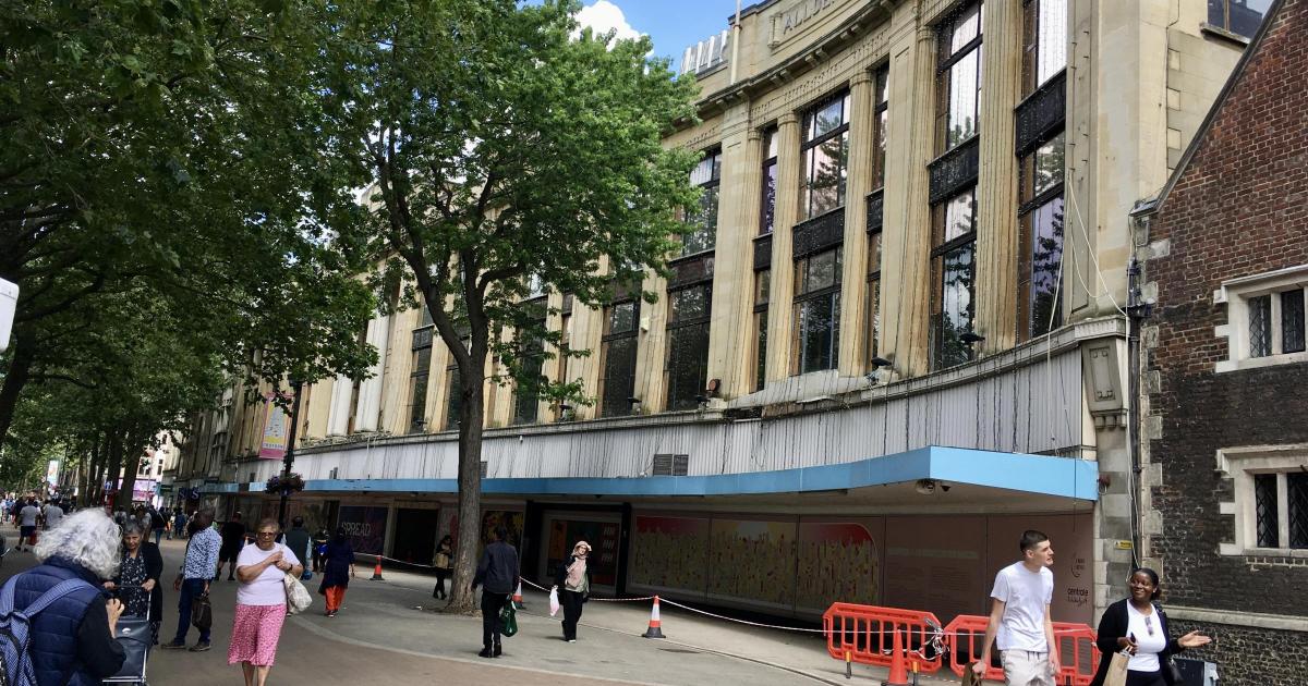 Croydon plans to fill vacant Allders building with shops